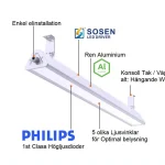 Industribelysning LED-Armatur-Linjär