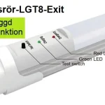Marinbelysning LED Lysrör-LGT8 Nödljus.