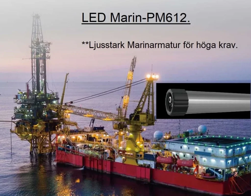 Marinbelysning LED-För höga krav