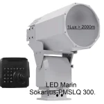 Marint LED-sökarljus med lång räckvidd
