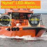 Konvertera sökarljus till LED